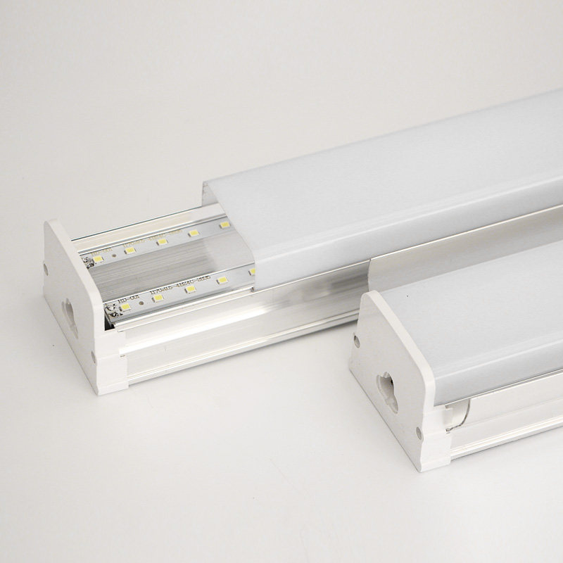T15LED灯管带罩50W70W1.2米一体化支架工厂办公室工作台灯照明