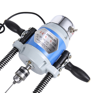 钻孔机器钻布机定位电钻服装布料裁剪打孔机点位8/10寸水平电加热