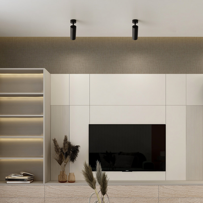 明装射灯可调角度led天花灯家用背景墙吸顶防眩光洗墙照画聚光灯,家装灯饰光源,明装射灯,淘宝优惠券,粉丝福利购,淘宝优惠卷