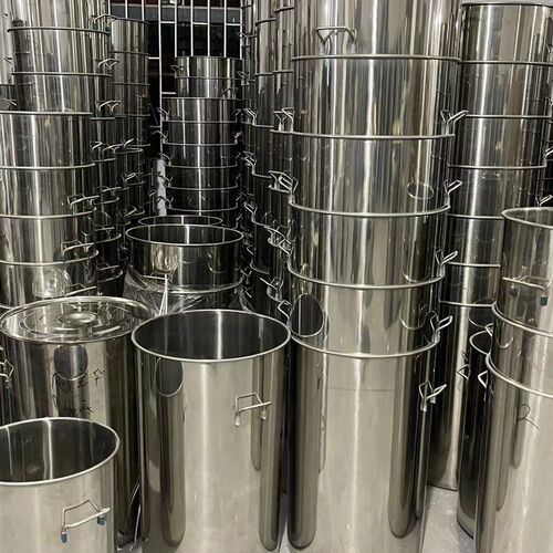 特厚不锈钢汤桶带盖不锈钢储水桶不锈钢圆桶加厚高汤锅商用大容量