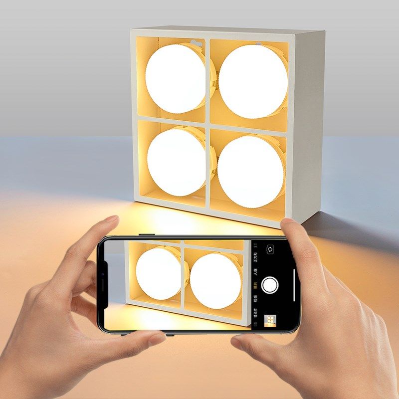 明装筒灯智能无主灯客厅照明斗胆灯led射灯阳台过道灯卧室吸顶灯,家装灯饰光源,明装筒灯,淘宝优惠券,粉丝福利购,淘宝优惠卷