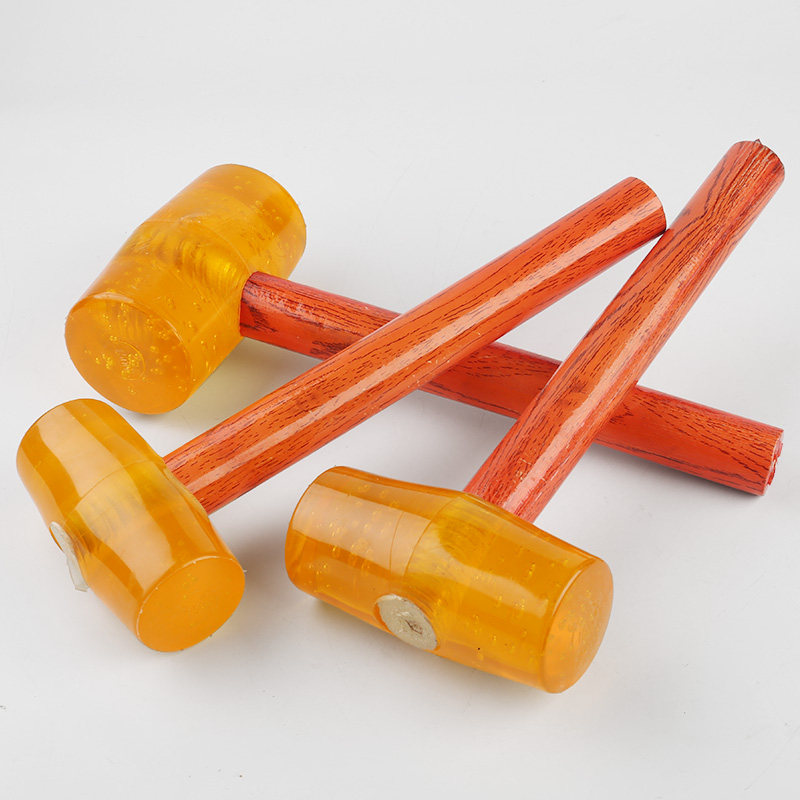 透明橡皮锤塑料榔头橡胶锤木柄香槟锤瓷砖多功能施工安装橡胶锤子,五金/工具,安装锤/胶锤,淘宝优惠券,粉丝福利购,淘宝优惠卷