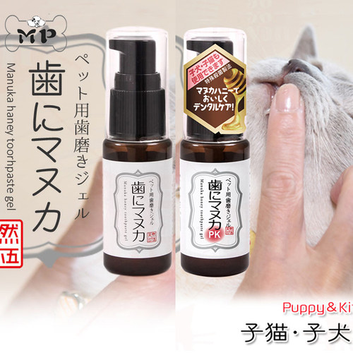日本蜂蜜抗菌护齿宠物凝胶牙膏