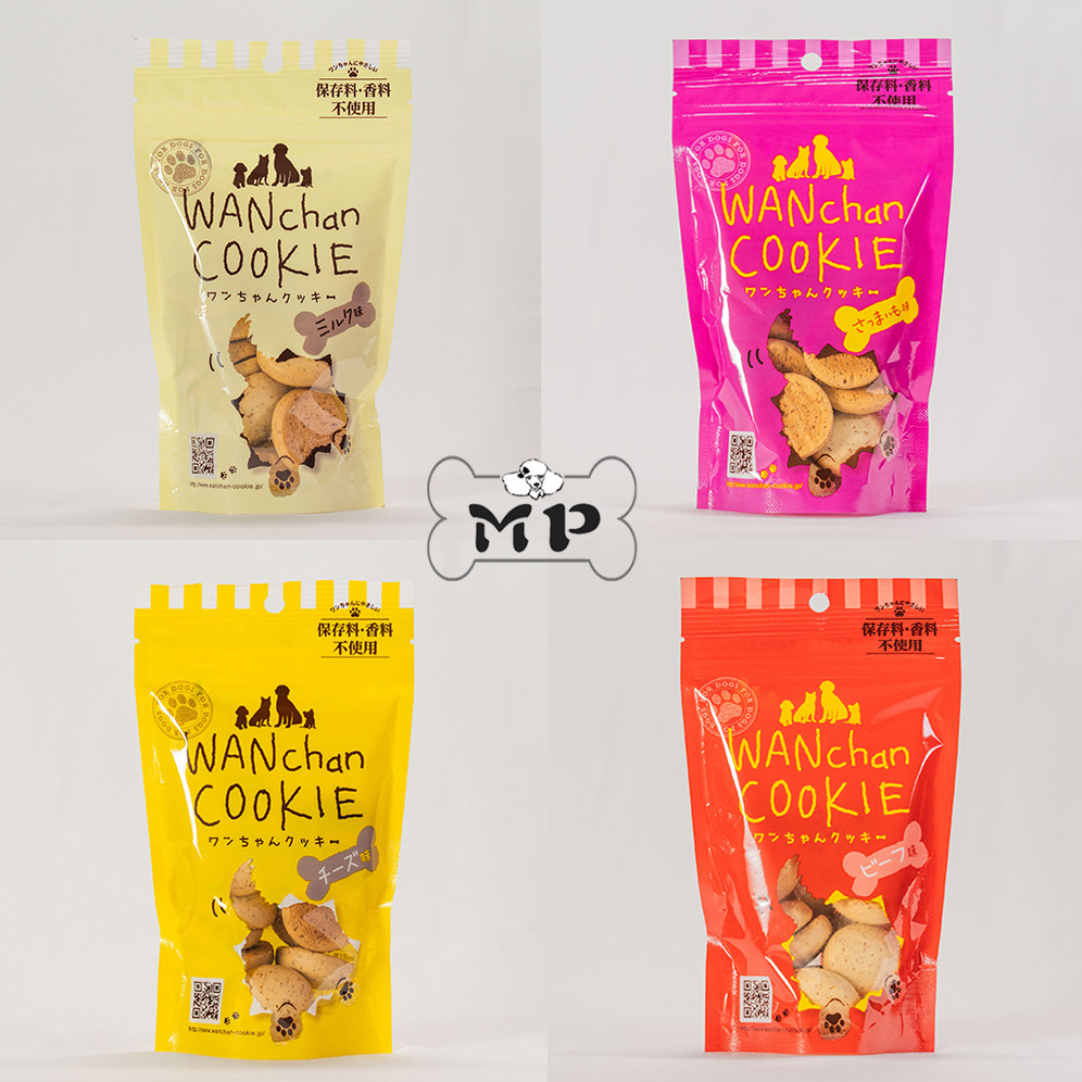 『Memory Pet』日本WANchan牛奶红薯芝士牛肉味鸡蛋饼干狗犬零食