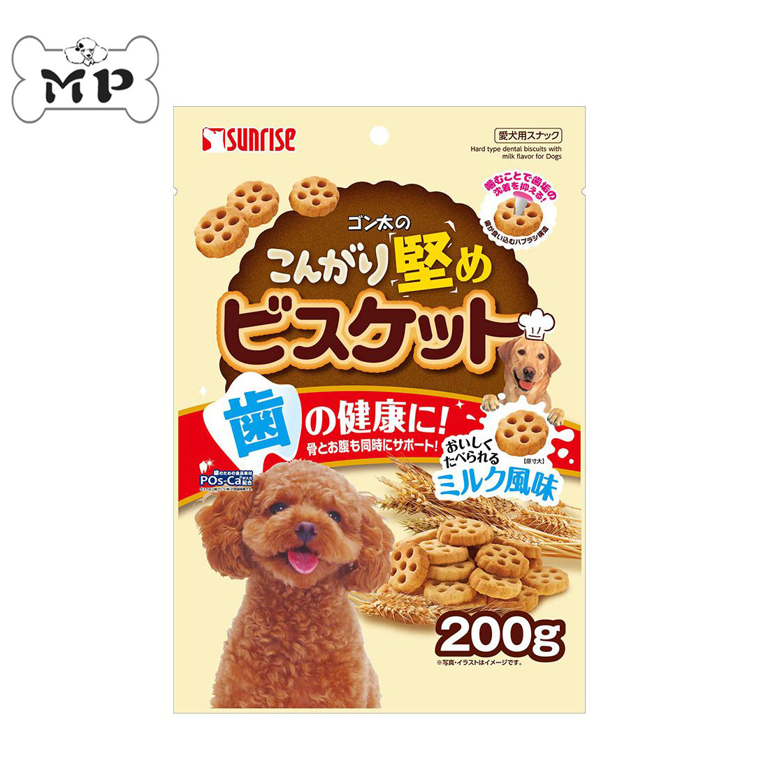 『Memory Pet』日本sunrise宠物牙齿健康香脆硬质饼干狗零食200g