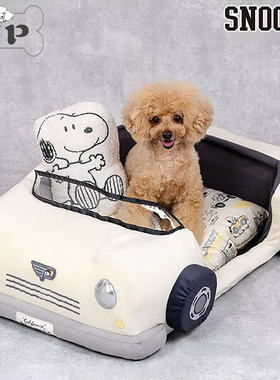 『Memory Pet』日本进口petparadise宠物猫狗史努比ins风汽车狗窝