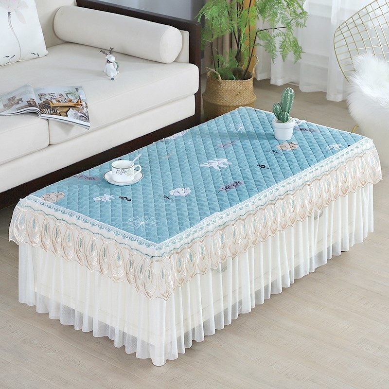 茶几套罩桌布客厅餐桌长方形电视柜帘布艺盖巾蕾丝茶几垫家0921x,居家布艺,桌布,淘宝优惠券,粉丝福利购,淘宝优惠卷