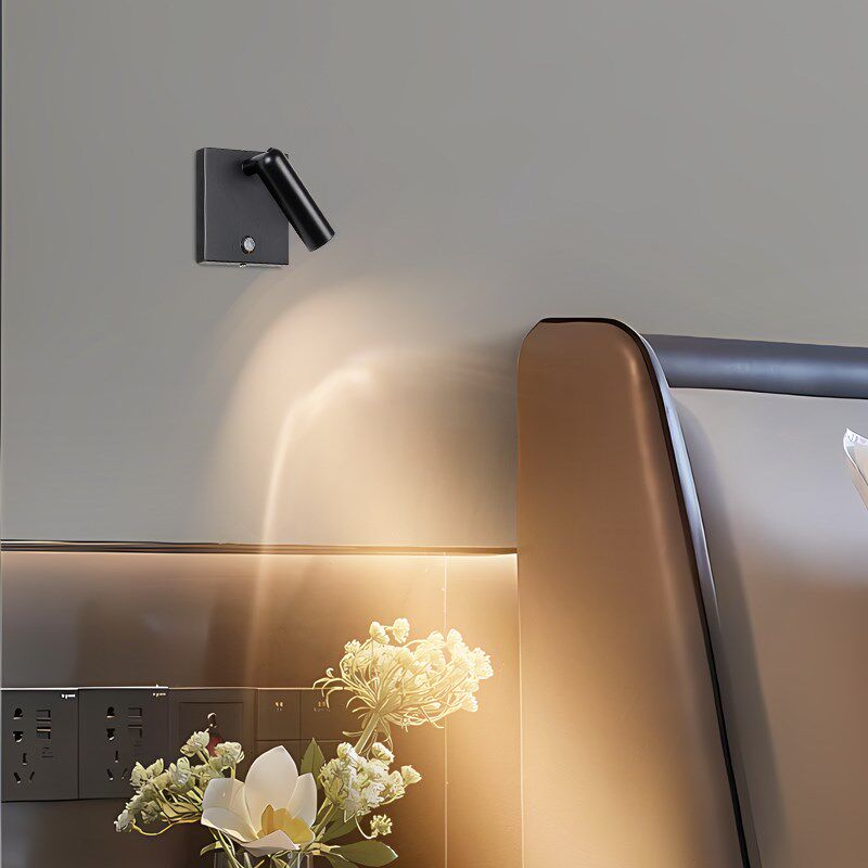 祺睿新品86线盒嵌入式替换插座开关面板壁灯阅读灯酒店床头灯卧室