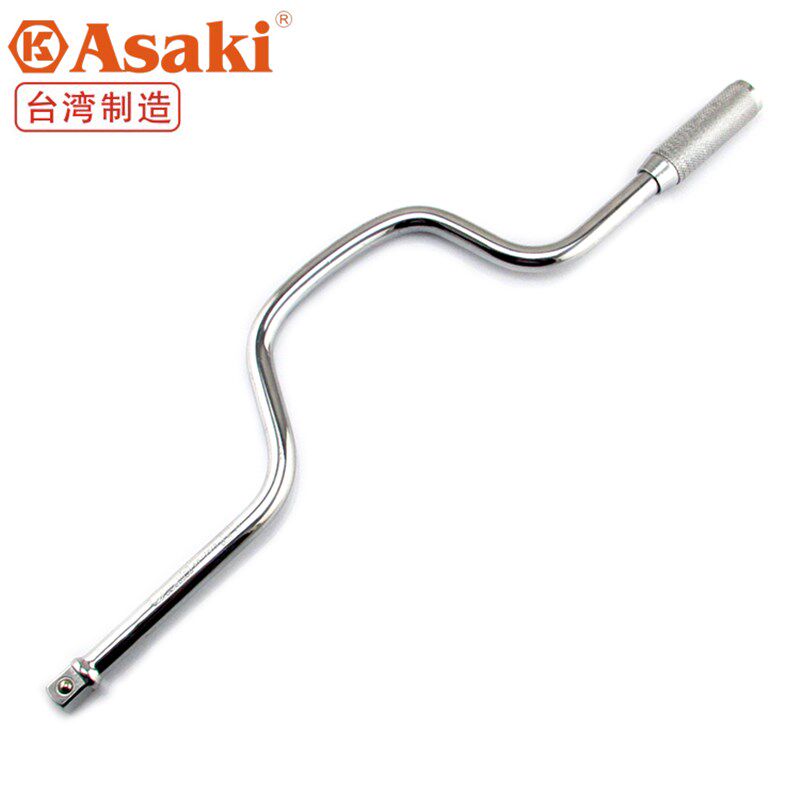 ASAKI 弓形摇杆 1/2摇杆 快速套筒扳手 套筒子接杆扳手 汽修工具