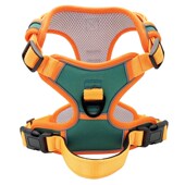 哈士奇大狗牵引绳萨摩防爆冲胸背带恶霸犬背心式 拉布拉多遛狗链子