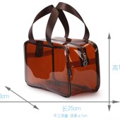 健身洗漱包洗浴兜洗澡包男女出差旅游化妆包加厚防冻PVC浴包