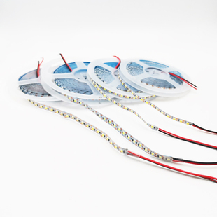 5v低压120灯/米2835灯带led窄版5mm 8mm自粘软灯线条厨房酒柜装饰