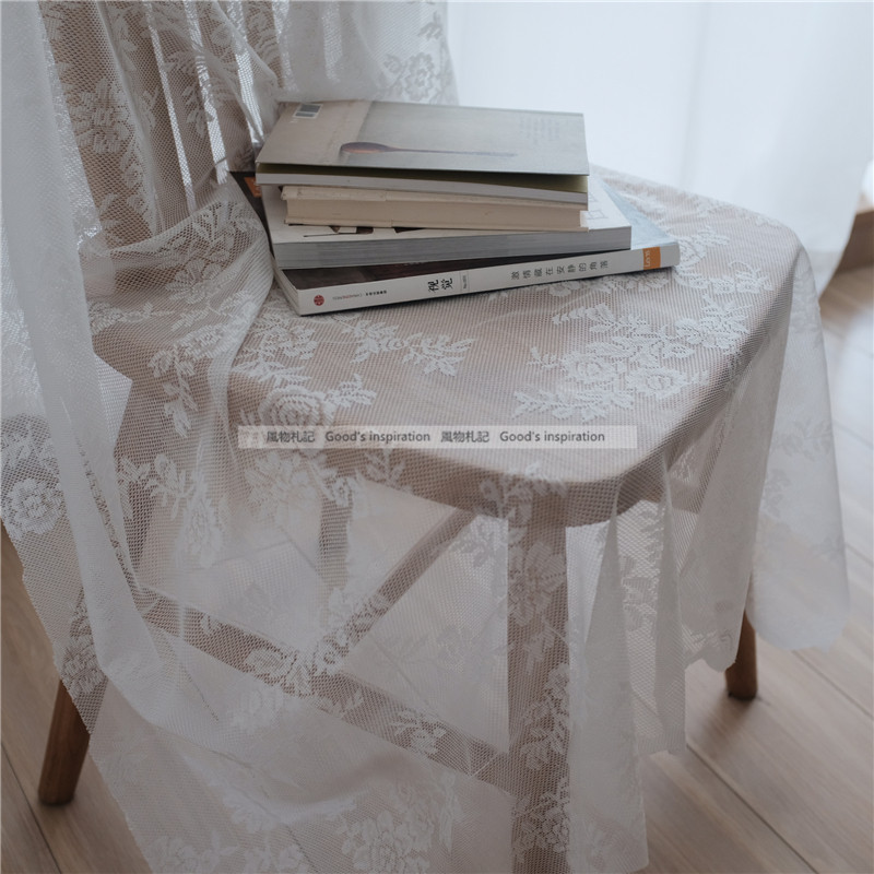 网纱桌布餐布 法式复古镂空白色蕾丝玫瑰野盖巾摆拍背景布,居家布艺,桌布,淘宝优惠券,粉丝福利购,淘宝优惠卷