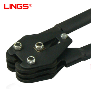 LINGS 塑钢打包机 手动压钳配件 钳子包邮加强防滑耐磨型 打包钳