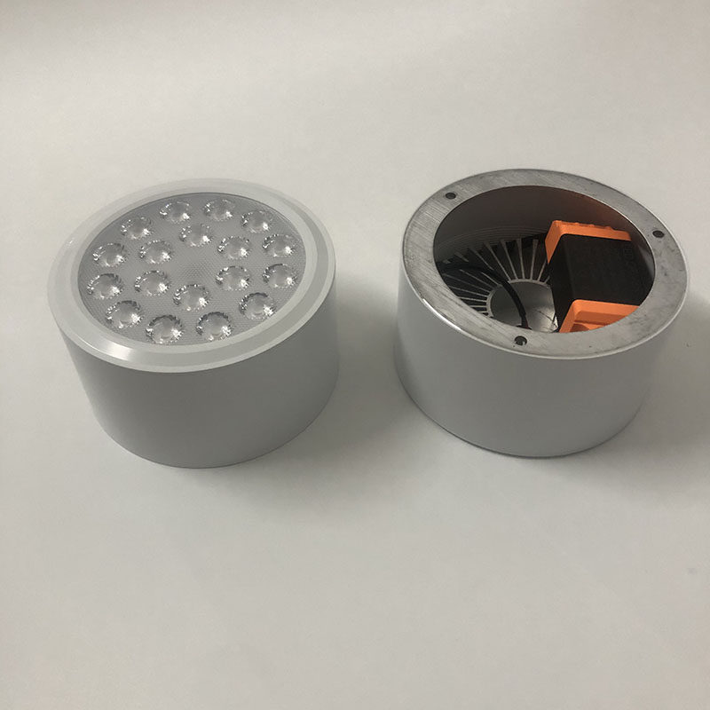 超薄led明装射灯聚光3w5w7w9w12w圆形吸顶天花板灯走廊过道外置筒,家装灯饰光源,明装射灯,淘宝优惠券,粉丝福利购,淘宝优惠卷