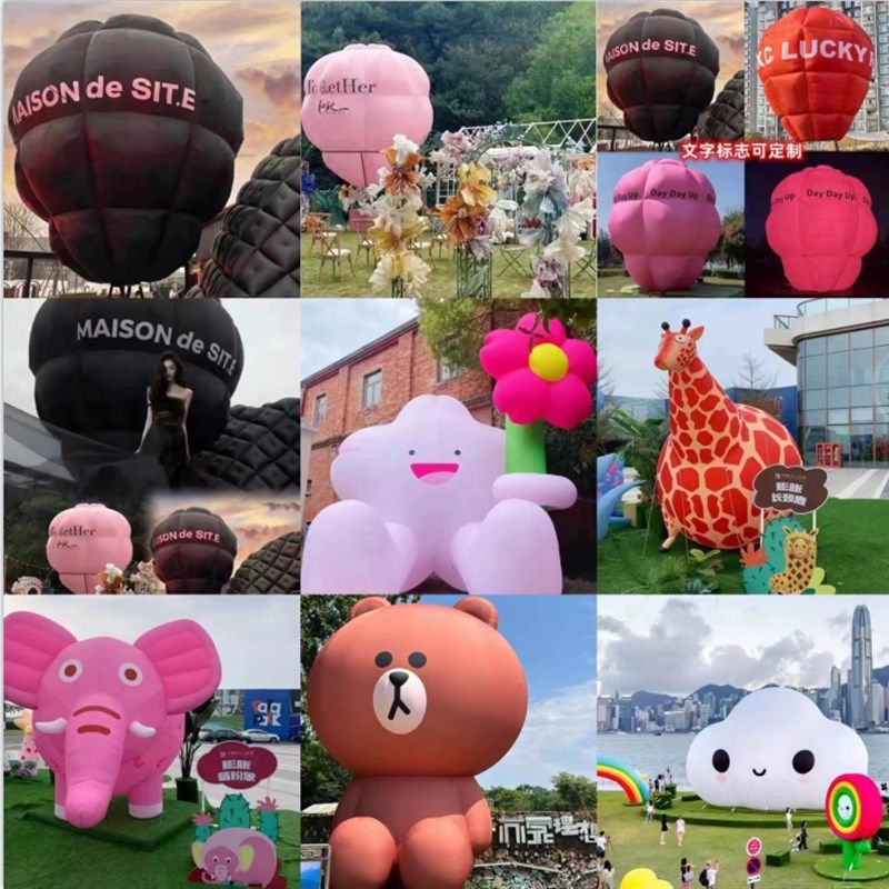 充气卡通气模行走人偶玩偶定制大型动物公仔景区露营美陈气模,节庆用品/礼品,充气气模,淘宝优惠券,粉丝福利购,淘宝优惠卷