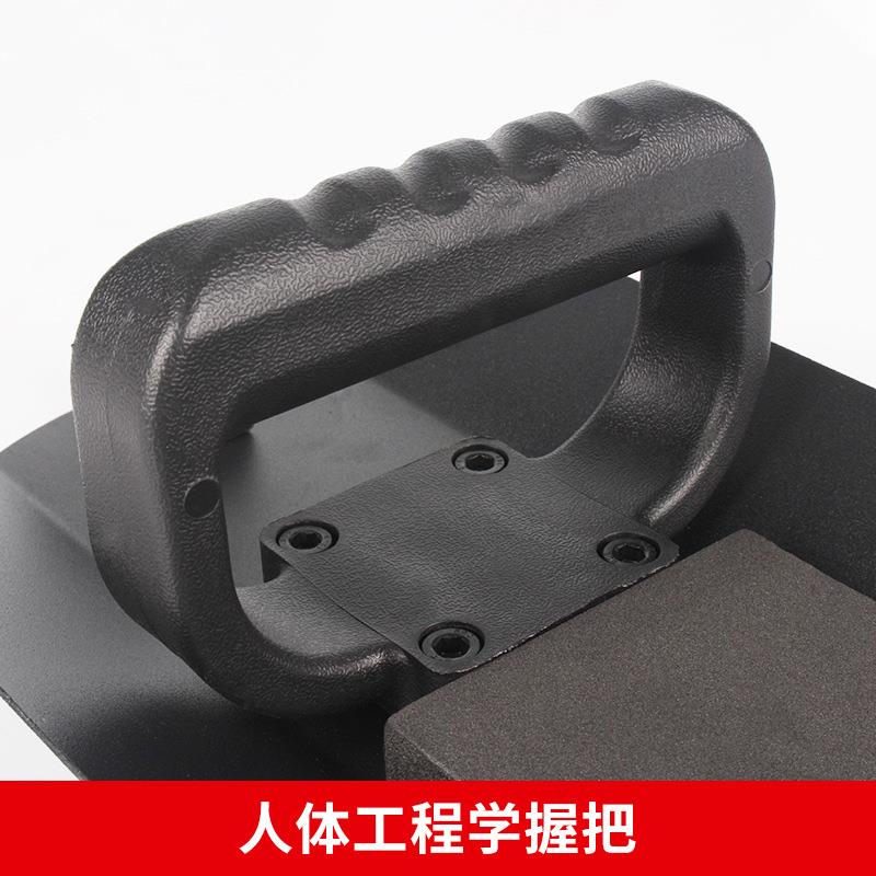便携式小型臂盾手持防暴护盾校园防护安保小型盾牌带齿带灯小臂盾