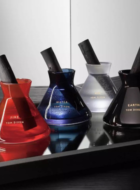 森度软装创意新款碳棒无火香薰酒店精品香氛手工玻璃扩香瓶扩散器