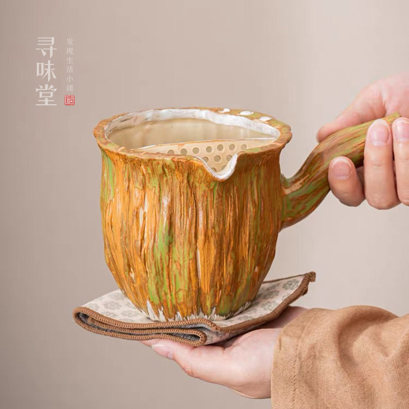 特色手工煮茶器罐罐茶复古鎏银罐罐壶 围炉煮茶 陶瓷泡茶壶茶具