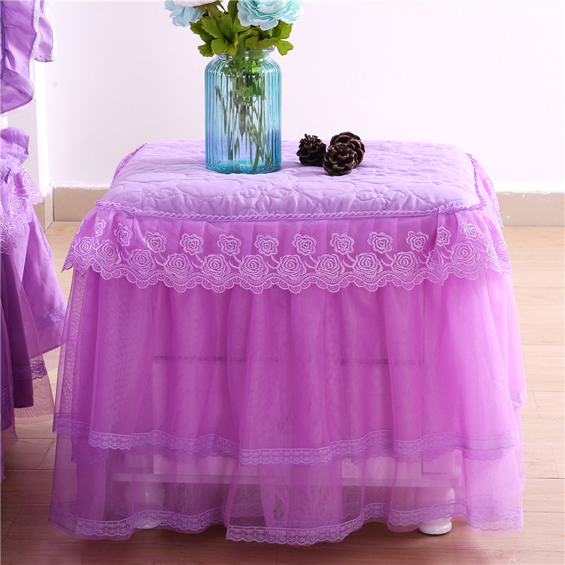 韩式蕾丝全包床头柜罩 夹棉加厚小台布防尘罩盖巾卧室床头柜套,居家布艺,万能盖巾,淘宝优惠券,粉丝福利购,淘宝优惠卷