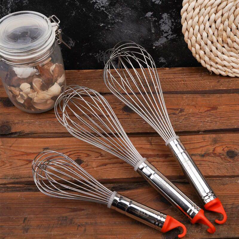 风和日丽手动打蛋器 304不锈钢烘焙工具7-13寸商用蛋抽奶油搅拌器