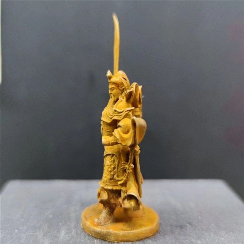 黄铜武财神关公立像供奉神像招财摆件武圣关羽青龙偃月大刀关二爷,家居饰品,桌面摆件,淘宝优惠券,粉丝福利购,淘宝优惠卷