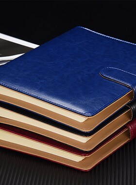 今品a5笔记本子记事本商务B5笔记本办公记录带扣笔记本子可定制LO