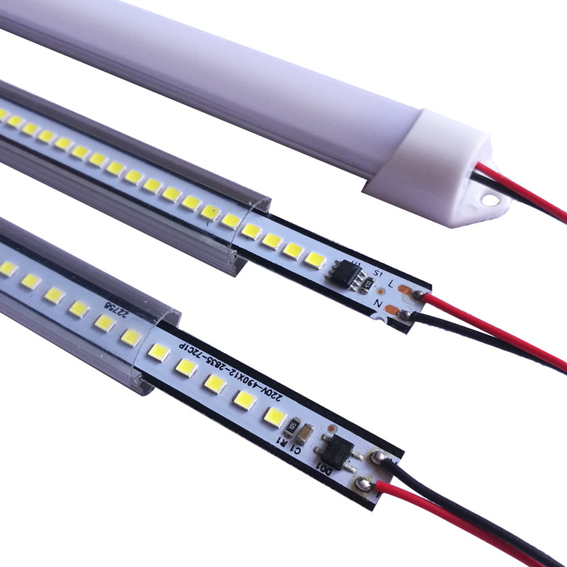 高压LED硬灯条220V长条灯带贴片橱柜酒柜 裸板暖白透明罩货架灯管,家装灯饰光源,室外LED灯带,淘宝优惠券,粉丝福利购,淘宝优惠卷