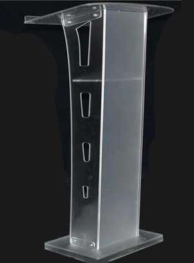 亚克力讲台主持台颁奖台演讲台可拆装迎宾台会议台七彩变色签约台