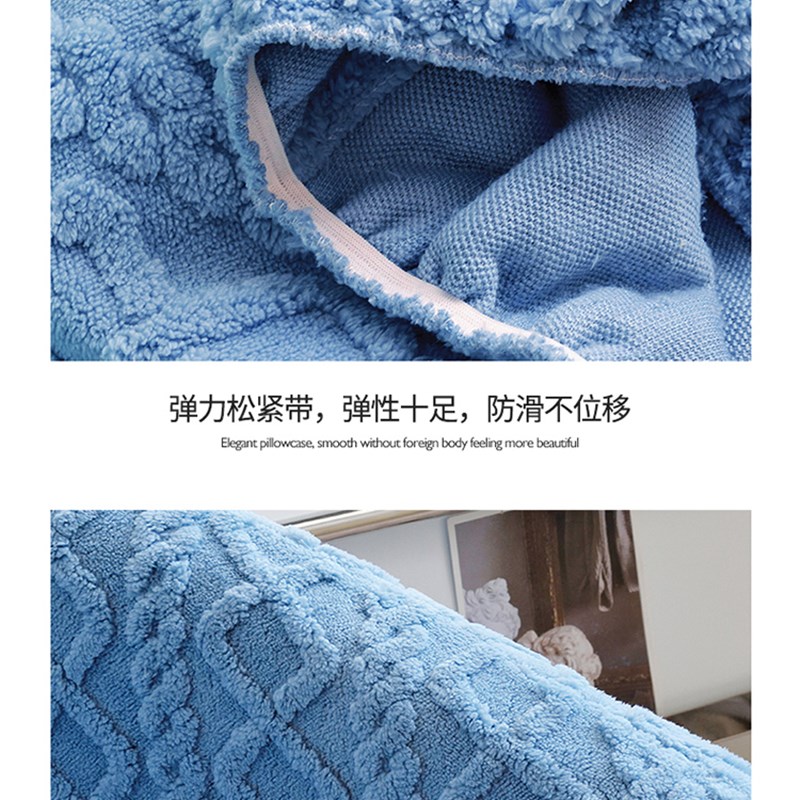 加厚懒人单座沙发套罩半圆小卡座沙发布套弹力全包防尘四季通用