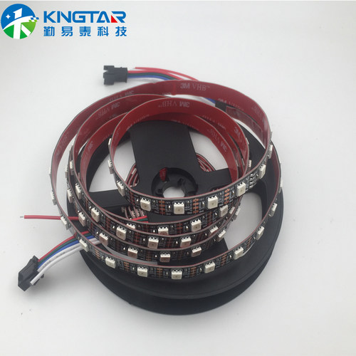 GS8208 断点续传 12V 60LED内置IC5050 RGB灯带 全彩程式设计数字