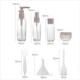 化妆品 喷雾瓶乳液出差化妆卸旅游便携收纳旅行套装 旅行分装 瓶套装