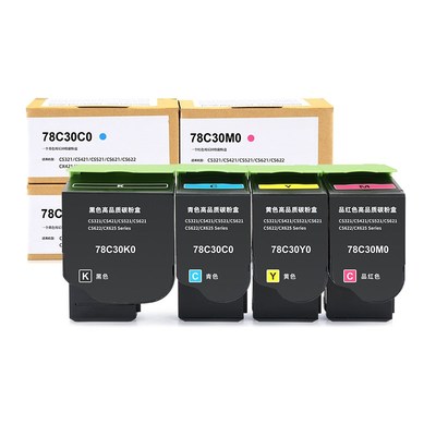 适用利盟CS421dn粉盒CS321 CS521 CS621 CS622硒鼓CX421 CX521 CX