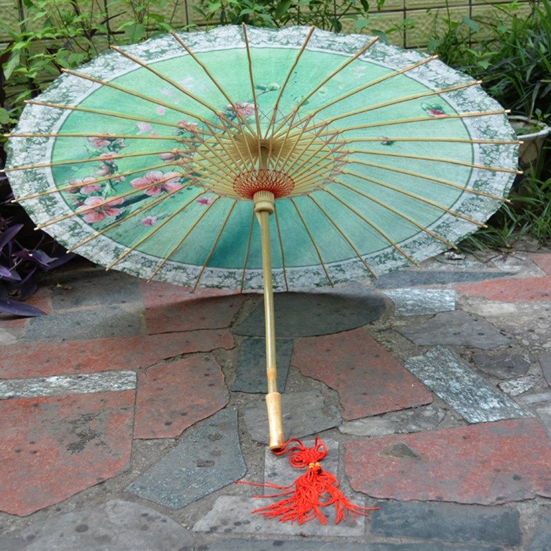 油纸伞防雨防晒古典纯手工传统非物质文化遗产古代雨伞【春风斜】,家居饰品,工艺伞,淘宝优惠券,粉丝福利购,淘宝优惠卷
