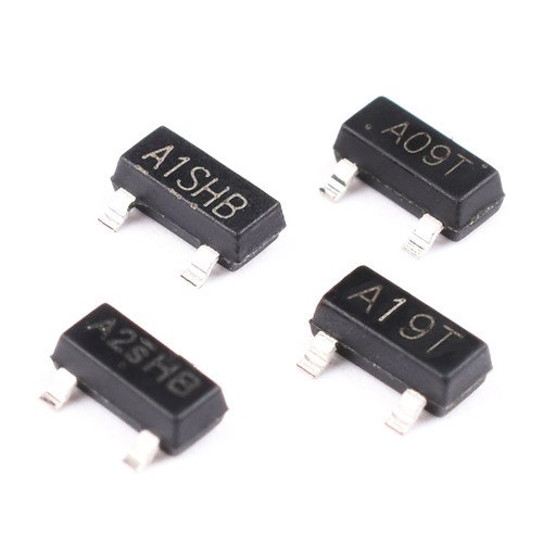 MOS三极管AO3400 3401 SI2301 2302贴片A1/A2SHB A09T A19T SOT23