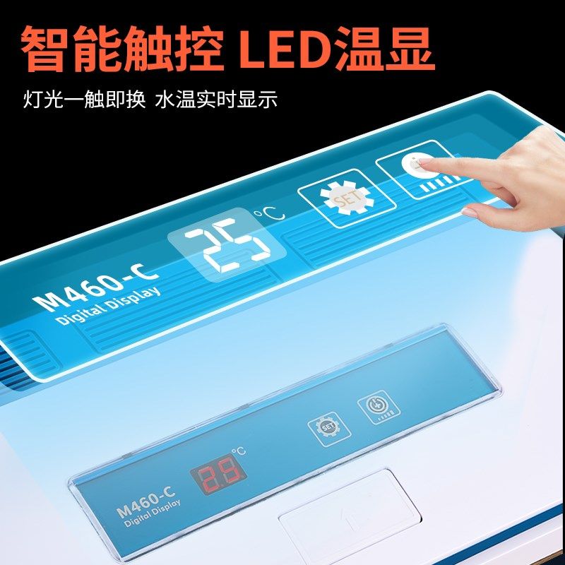 超白玻璃鱼缸免换水过滤增氧金鱼缸客厅大小型智能桌面家用水族箱,宠物/宠物食品及用品,桌面缸,淘宝优惠券,粉丝福利购,淘宝优惠卷