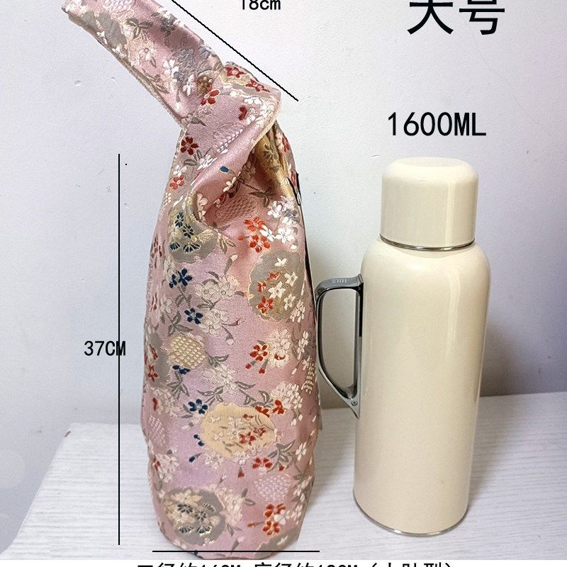 传家壶套保护套水壶袋茶具收纳袋保温套隔热防烫杯套定制大号红色