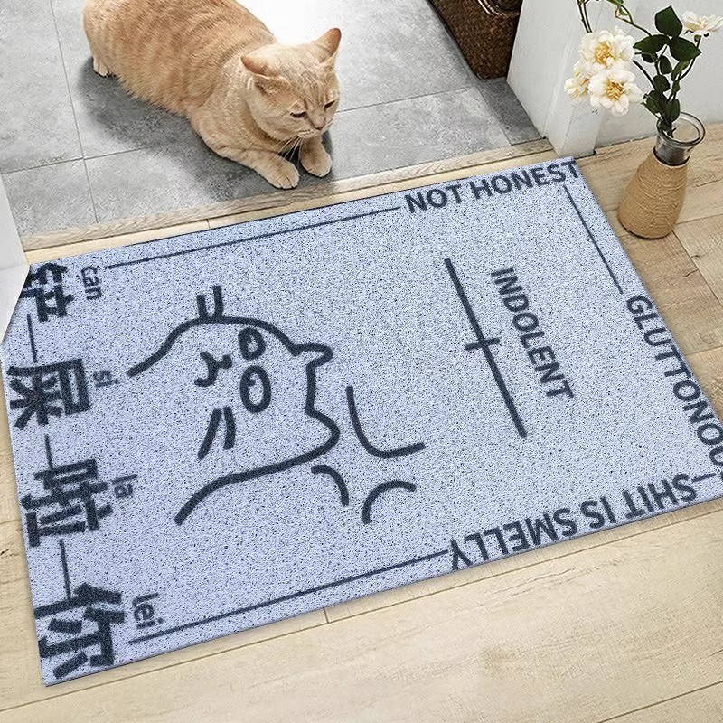 猫砂垫猫狗垫子冬季宠物猫砂盆防外溅防带出丝圈毛毯垫板狗窝地垫
