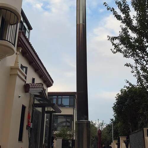 不锈钢烟筒烟管弯脖三通雨帽家用野外户外