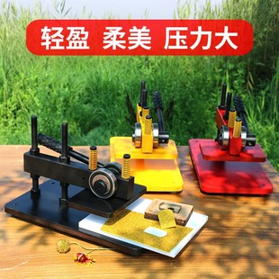 悬臂款手动模切机刀模冲压机皮革下料机塑橡胶布料样品小型冲压机