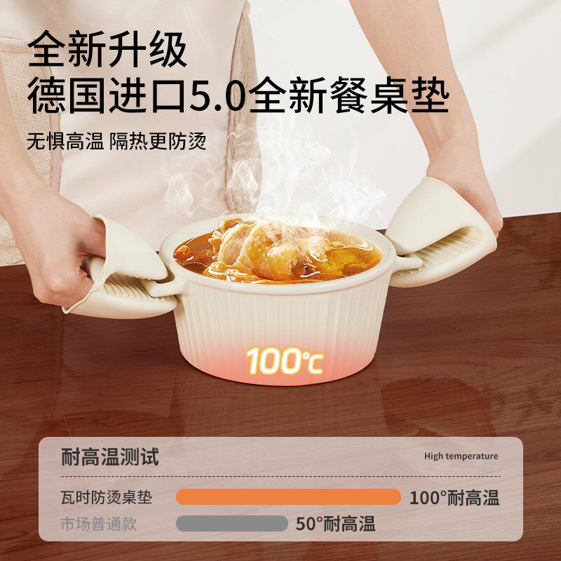 软玻璃PVC桌布餐桌垫防水防油防烫免洗茶几保护垫透明水晶板桌面
