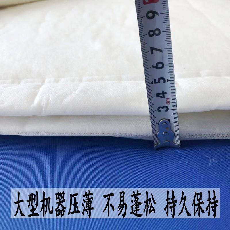 免压薄被芯内务定型被胎豆腐块被子学生上下铺单人褥芯热熔棉被芯
