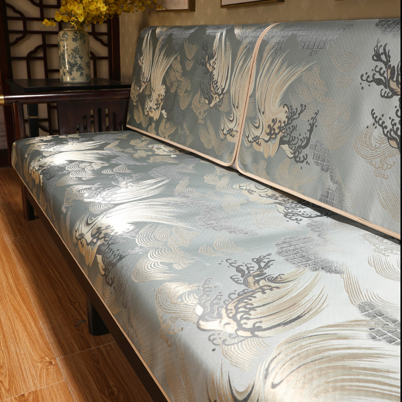 中式沙发盖布套罩巾四季红木沙发垫扶手靠背盖巾高档坐垫全包防滑