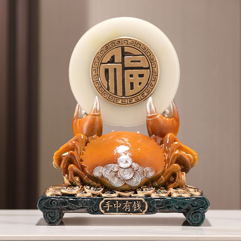 创意高端摆件家居饰品现代艺术办公室开业桌面装饰高级感招财进宝,家居饰品,桌面摆件,淘宝优惠券,粉丝福利购,淘宝优惠卷