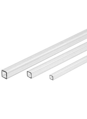 新款明亚克A方管 毛细PMM空方管 透明J有机玻璃方管力心矩形方管