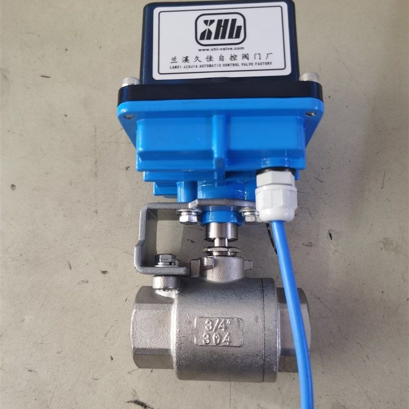 不锈钢2000型高压 10mpa DN15 DN20 DN25 电动二通球阀XHL