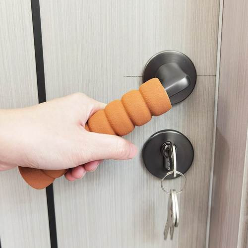 防静电门把套通用手柄防撞门把手套绒布冬季门套保护套防磕碰