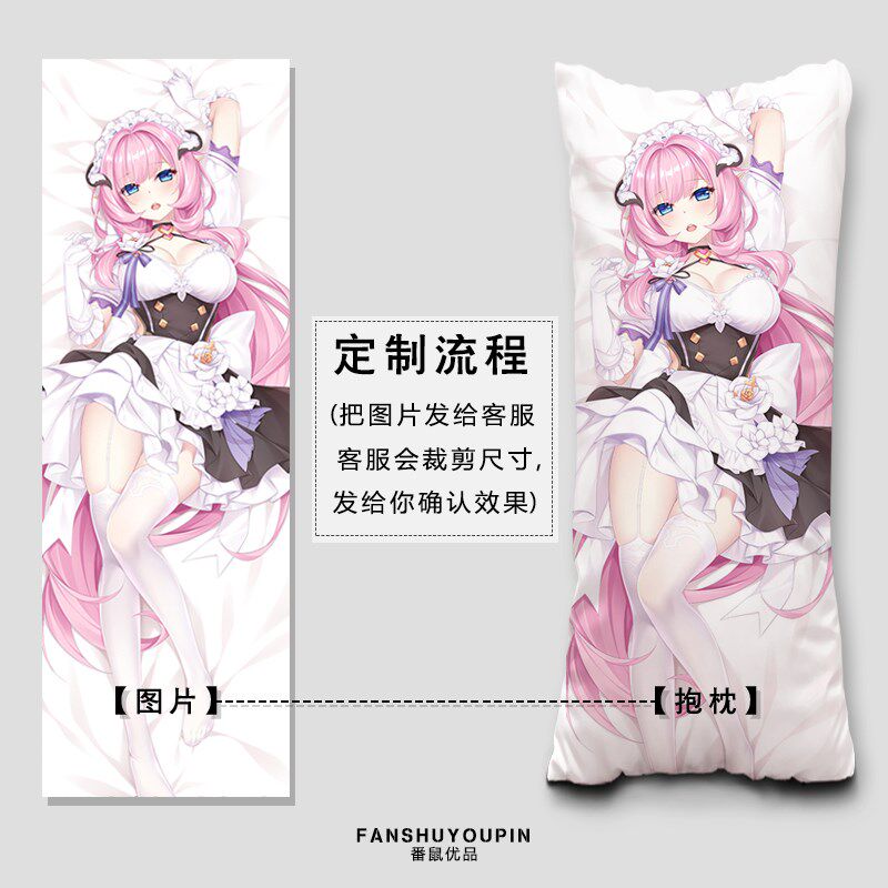DIY等身抱枕来图定制国家队02二次元动漫周边人形半身长枕头枕套