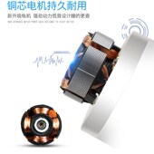 小吊扇床上超静音大风力挂蚊帐学生宿舍婴儿床迷你遥控家用微风扇