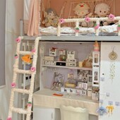 宿舍上下铺楼梯脚踏垫防磕碰爬梯子神器栏杆装 饰遮丑毛线防撞软包